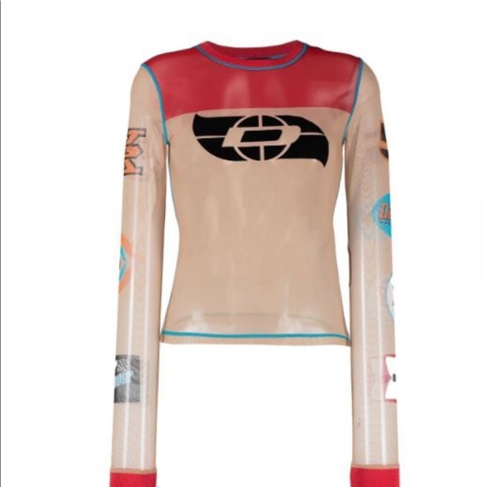 DIESEL- Long Sleeve Shirt Mesh